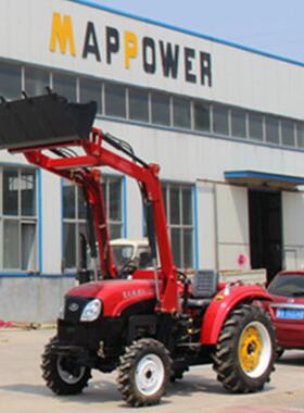 KHT45-1农2铲0hp拖机拉前装抱草夹拖叉铲斗装载机自卸车重工田车