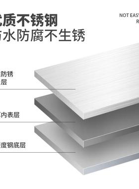 锈CMW钢工作台厨房操作台面打储物柜切菜桌荷子带拉门案板不商用