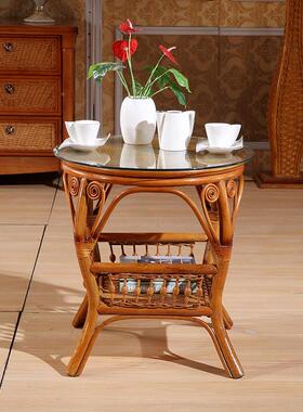 厂家椅酒店宿古典格藤风椅三件套庭院休闲78445印尼藤转民组合