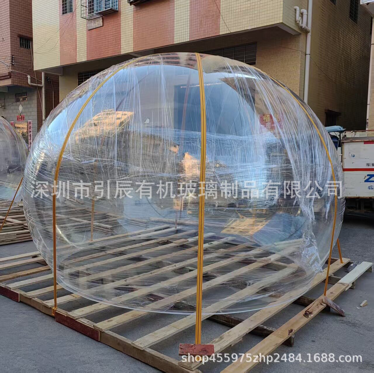 亚克力高透3米超大直径圆球