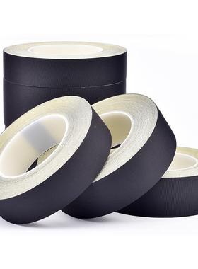 线黑色醋酸布胶带阻VOG燃绝酸胶醋布可手撕防火缘耐高温汽车束缠