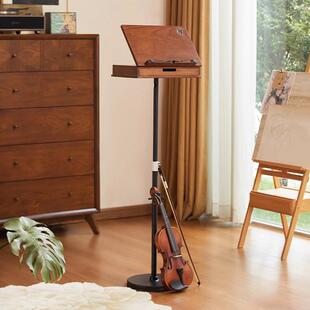 多功能读看书架阅读架可升降落地书站立式书书收架琴谱架学生MXF