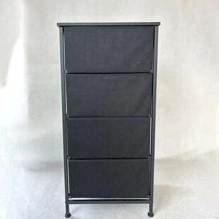 美式乡收纳村柜抽屉柜斗柜布抽玄走关49372柜卧室廊玄纳关布艺收