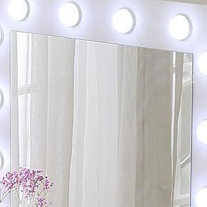 配有镜抽卧子和凳子的板梳妆台式梳妆台(带屉)室用79226带3色LED