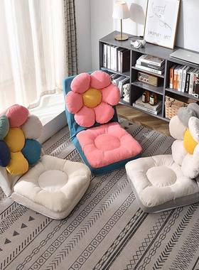 懒人沙发床可上靠背34547椅米儿童阅读外躺折叠宿舍卧室榻榻飘窗