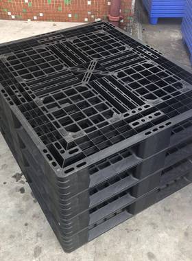 塑托盘1111加厚塑地台AVO板料物流黑色塑胶胶垫户外防板潮栈板卡