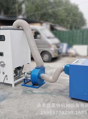 海绵宠物窝填芯充机枕短动充装53596机视频7Ｄ棉纤维自开松充绒机