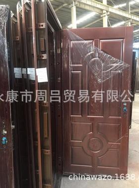 准NPK存现货款到即发钢制工程防盗门用标铜库家锁芯带分体门铃