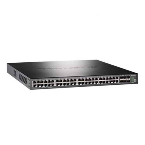 TP-LINK52口万QFC兆上联堆叠式三层网管换机TL-S845H2企业园区交