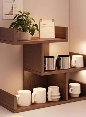 书架桌面置物工位公整理架卧室架宿靠舍多层收办纳架转ZWJ0253角