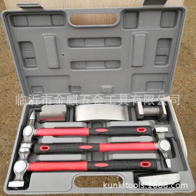 家供应七修件钣金7pcs工具七件套修套车工具七件厂套钣金锤车锤
