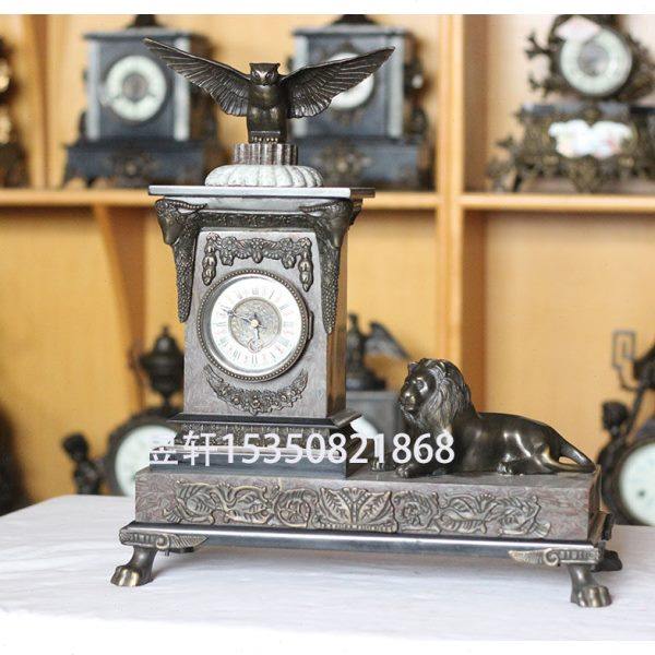 钟表 仿古钟表 古典 欧式 机械座钟 铜铸理石钟,家居饰品,座钟,淘宝优惠券,粉丝福利购,淘宝优惠卷