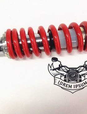 凌斌摩配 小黄龙 BJ250-15/15A 红色后减震总成 后臂震