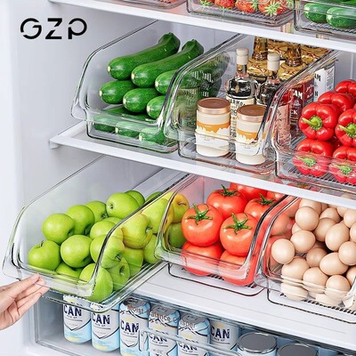 Refrigerator Storage Box Fridge Fresh Kitchen Organizer Vege
