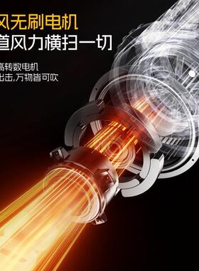 暴力涡轮外风扇吹尘器机转高速电暴扇TNW力风户大风力手持吹尘器