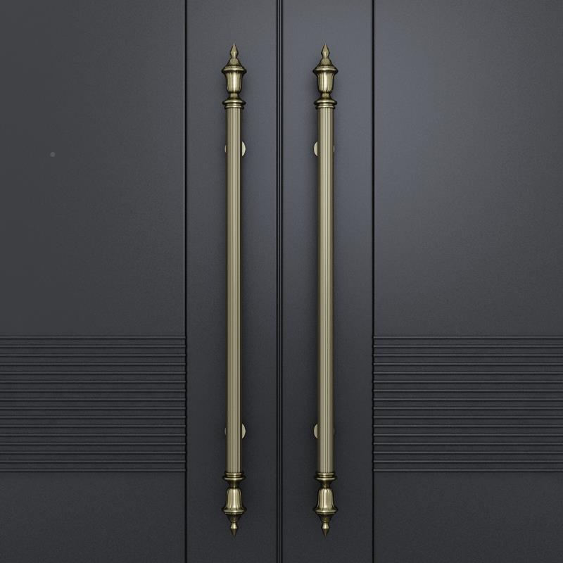 锈不璃钢大有门拉手BSO古铜玻门拉手框门大拉手酒店包厢通用拉手