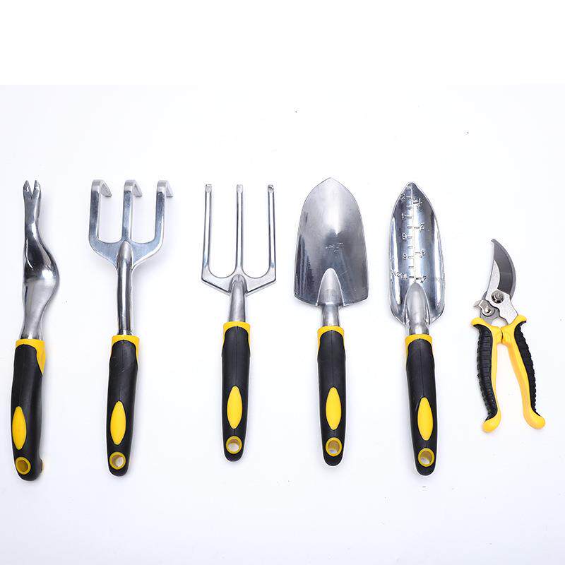 装tf19厂家工直种花铲子园艺具铝供合金耙套子刻度家庭工具