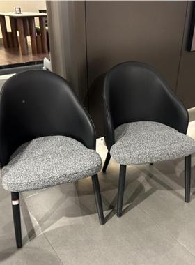 VC25306（红-色）（灰色简）VC-25306现代约餐轻奢椅新款酒店家用