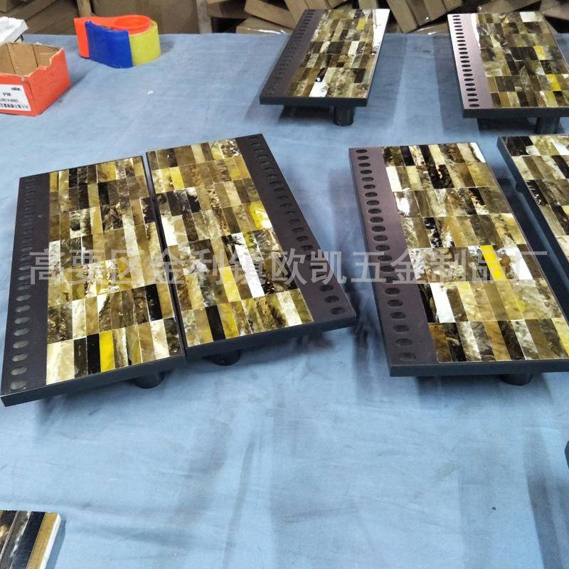 新中式不锈玻钢拉约手加厚璃大拉手轻门奢简酒欧凯定制店门清吧玻