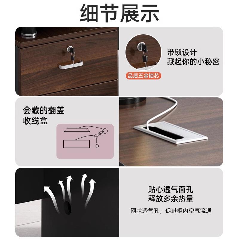 办工公桌合老桌办公室桌椅组简约现代员位单双人A567EN3电脑桌家