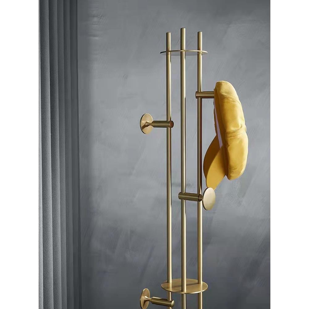 简用约卧室客厅落地衣帽架MNA多功能家包衣服收纳置物架挂衣架