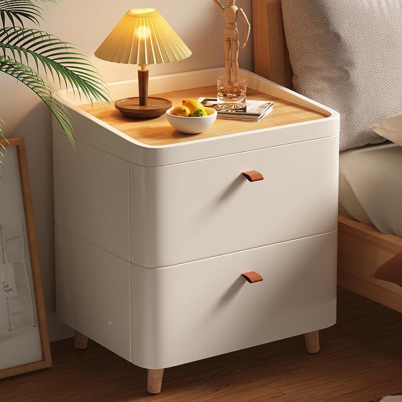 床头柜简约小型子塑料QGW简易收纳储物柜柜替代卧品架室极窄置物