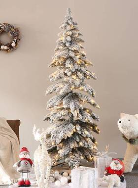 厂家直销铅植绒PVC笔自动圣树圣诞节发装饰品SYCT98LE诞D光圣诞树