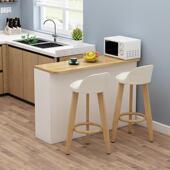 A0022家用小户型台桌定制开放式 厨房客餐厅隔I断小柜多能餐功边吧柜