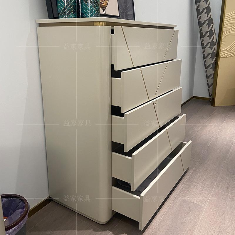 后计现代轻奢卧室五酒斗柜意式全餐边柜柜茶YJ-257几设师屋家具工