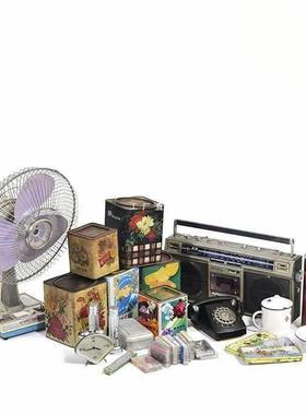 老物件具组合摆设古F8756S5M装饰怀旧复古董饰装影视道陈列故居成