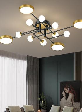 新款l13079ed卧室顶灯大气用简现代轻约家奢客厅吸书房餐厅全屋套