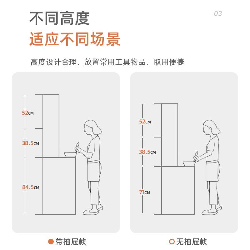 水柜餐边柜橱简约厨柜房客厅靠物墙储物F5M7SMSJ茶柜收纳一体餐厅