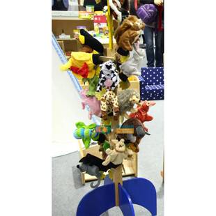 早子园宝贝398手偶架架指偶39个手偶支架亲整教理手偶挂架挂钩