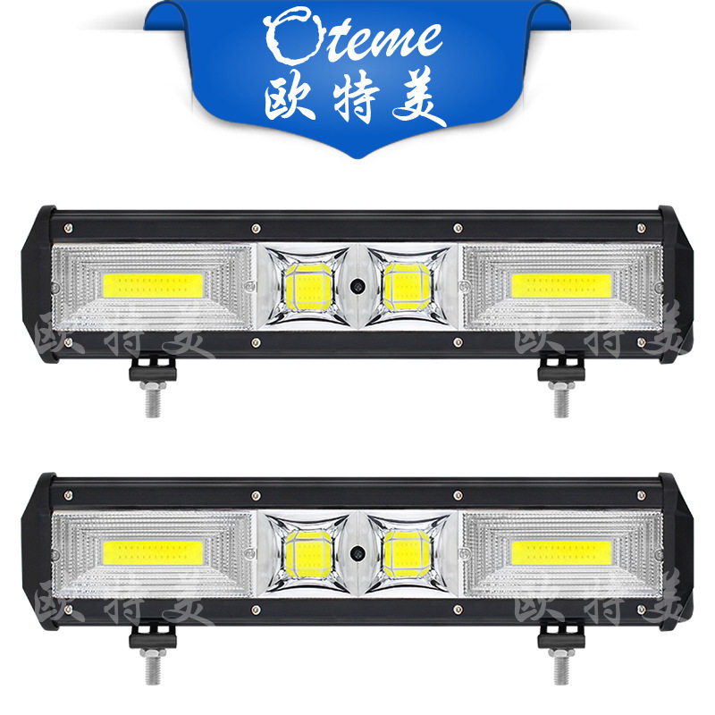 汽车LED长条灯三排防水越野车顶灯 货车led中网灯 改装工作灯杠灯