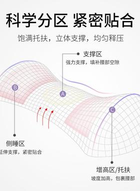 腰枕床上睡腰tyd43203垫护眠腰躺靠妇垫孕垫腰枕平睡觉靠腰托