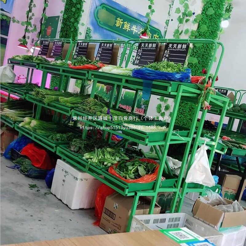 水果货架展示架便利店架加厚菜架子水果架超市干果蔬果平台简tω