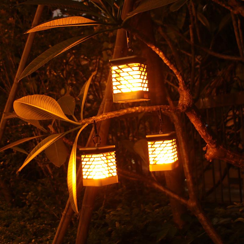 ?太阳庭院火户外花园阳灯台能桌F77J8H56面焰氛围灯装饰挂灯露营