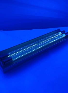 T8紫外2线纺塑玻璃灯管织料HR-T8GT-分拣分体.米超亮365nm氛围荧