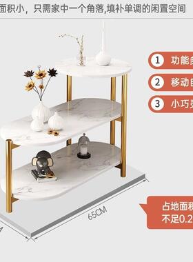 轻奢沙发边几侧XNH边柜易厅小户型几卧简室床头铁艺客桌子茶置物