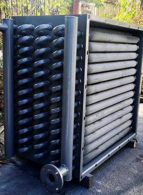 片管散热器不锈钢工业蒸散热器汽08022烘烤房热水换热器导热交换