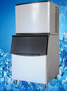 2025厂家新款110V酒吧g冰粒机icmakeer方冰机JS-280280k制冰机