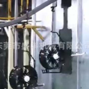实力厂家定 制汽车轮毂喷粉流水线 铝型材全自动喷涂线体运行稳定