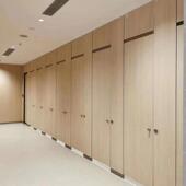 无品牌 上海厕所铝蜂窝隔断公共断卫间隔板烤生漆板办公楼不钢板3