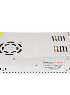 S-30冲0-5开关源5V60A300W字走字屏显示屏孔电发光电源95327变压