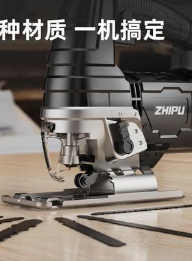 业德国芝浦动曲27919线锯专木工拉切割小电型电锯家用花工业细齿