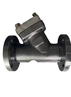 锻钢高法兰式Y型过滤C器GL41压H64耐高压温高国标过滤器OZODN15DN