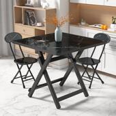 叠桌子家折用小桌简易方便携方式 饭桌阳台小户型租无品牌 房摆摊