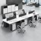 深圳办公四人位简约现代家具厂家办公桌室桌职员电脑椅桌员UNS工