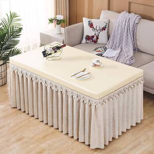 新烤款欧式防水防油皮暖革布桌茶几罩电电炉火罩全包四F98H59SM季