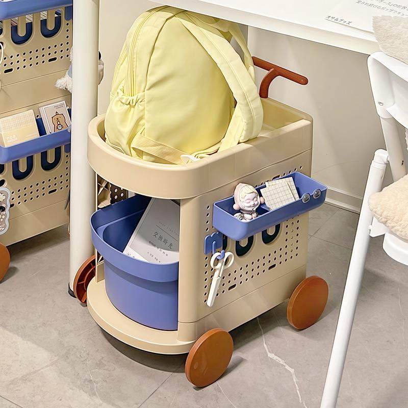 书包置物可移动小推车学生书桌下办公室架工位包本收纳PRY书放架,厨房/烹饪用具,抹布架/厨房清洁收纳架,淘宝优惠券,粉丝福利购,淘宝优惠卷